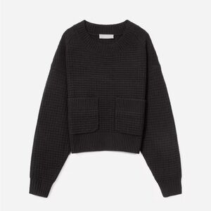 Everlane recycled cashmere waffle sweater